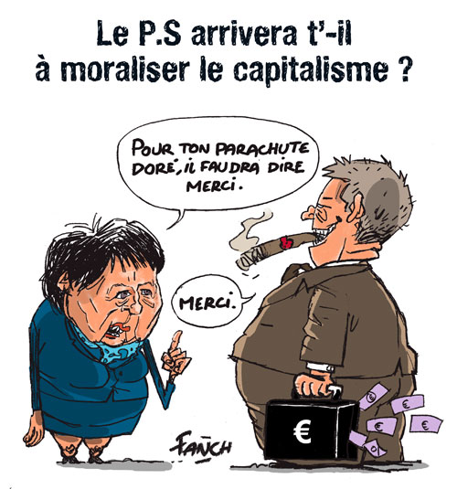 Martine Aubry et la parti socialiste font trembler les capitalistes